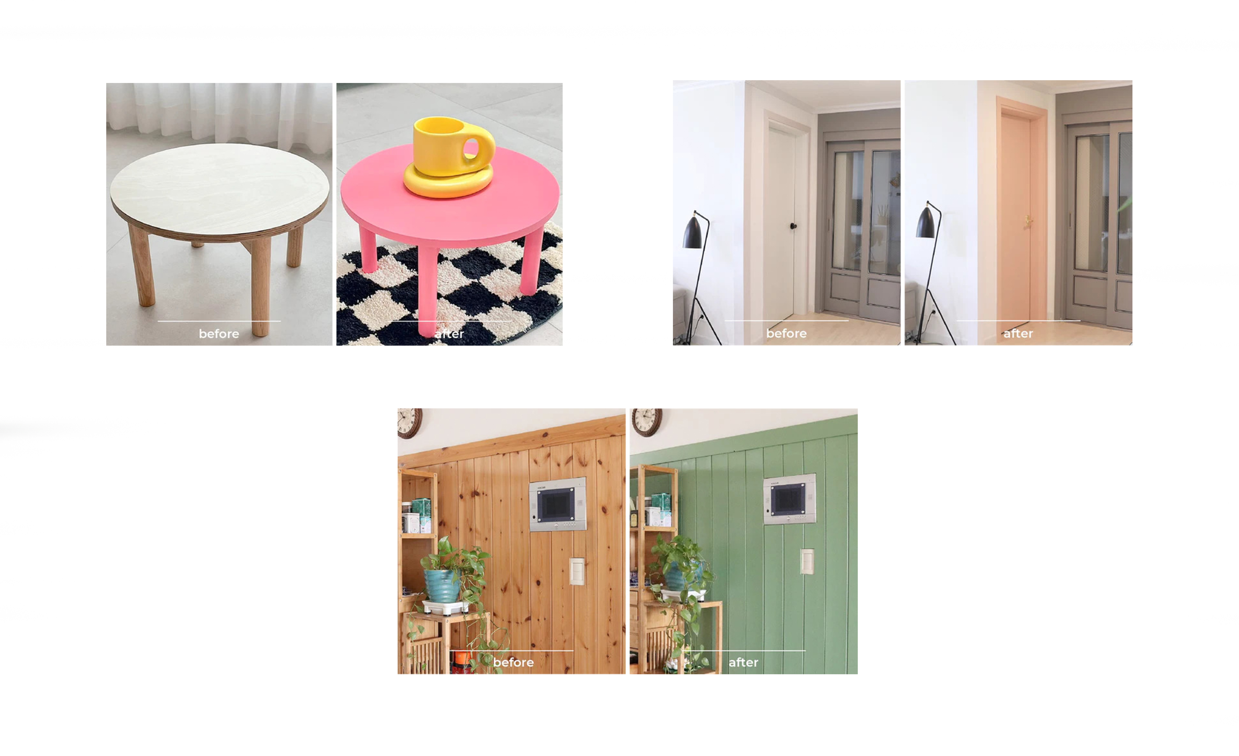 It is perfect for updating your kitchen, bathroom, front door.